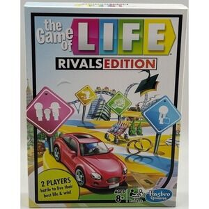 The Game Of Life Rivals Edition Board Game By Hasbro For Ages 8+